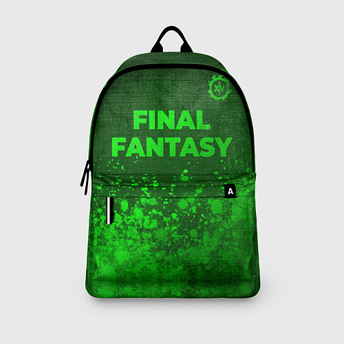 Рюкзак Final Fantasy - green gradient посередине / 3D-принт – фото 3