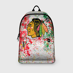 Рюкзак Chicago Blackhawks NHL white, цвет: 3D-принт — фото 2