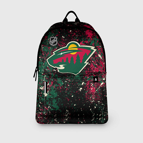 Рюкзак Minnesota Wild NHL black / 3D-принт – фото 3