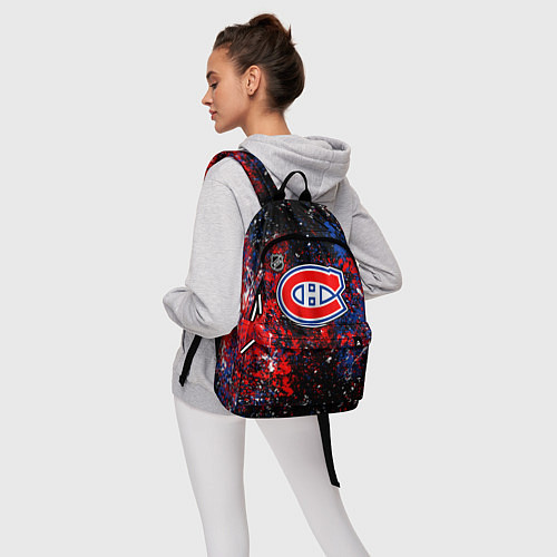 Рюкзак Montreal Canadiens NHL black / 3D-принт – фото 6