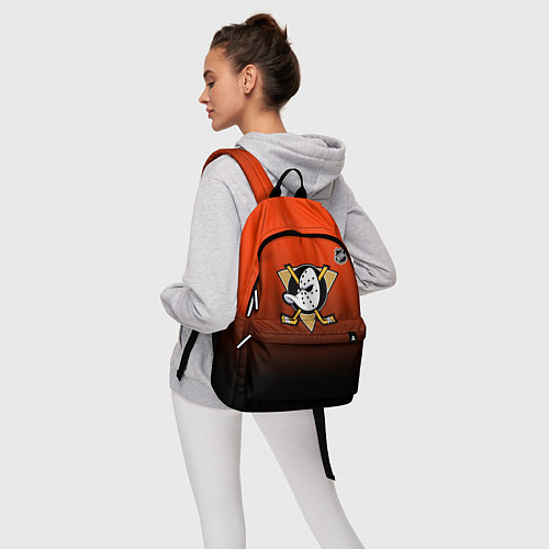 Рюкзак Анахайм Дакс - оранжевый градиент / 3D-принт – фото 6