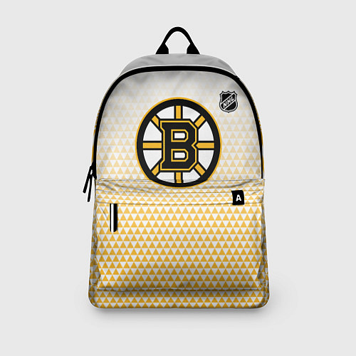 Рюкзак Бостон Брюинз - светлый градиент / 3D-принт – фото 3