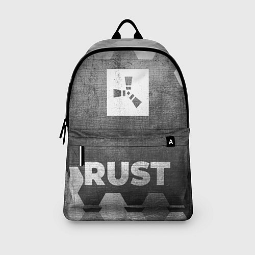 Рюкзак Rust - grey gradient по-центру / 3D-принт – фото 3