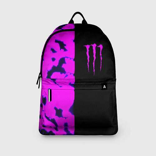 Рюкзак Monster energy neon camo / 3D-принт – фото 3