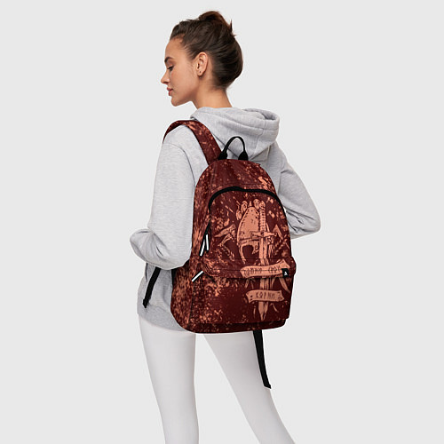 Рюкзак Руническая надпись - помни свои корни / 3D-принт – фото 6