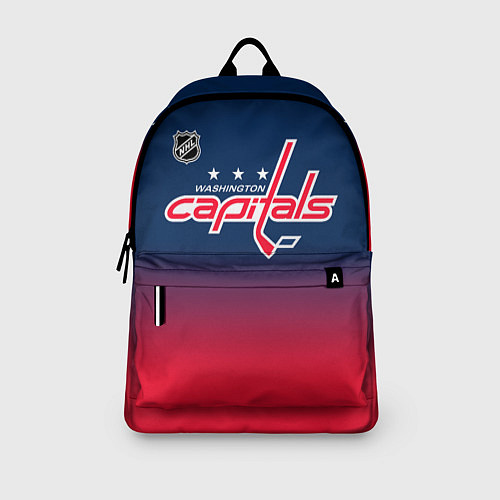 Рюкзак Вашингтон Кэпиталз - градиент / 3D-принт – фото 3
