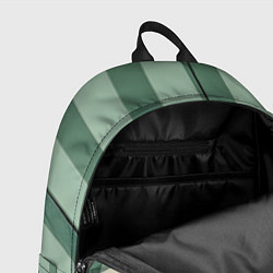 Рюкзак Зеленые полосы, цвет: 3D-принт — фото 2