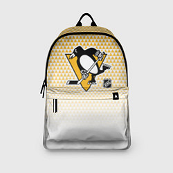 Рюкзак Питтсбург Пингвинз - желтый и белый, цвет: 3D-принт — фото 2