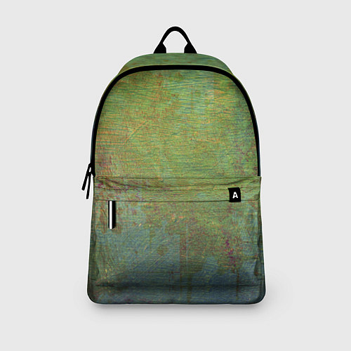 Рюкзак Абстракция - green oil stain / 3D-принт – фото 3
