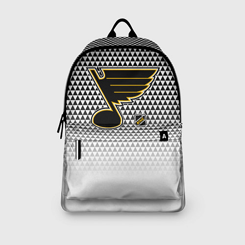 Рюкзак Сент Луис Блюз - белый градиент / 3D-принт – фото 3
