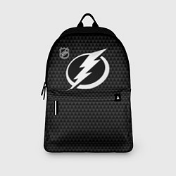Рюкзак Тампа Бэй Лайтнинг - черные треугольники, цвет: 3D-принт — фото 2