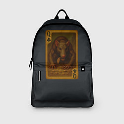 Рюкзак Лариса: дама треф, цвет: 3D-принт — фото 2