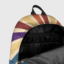 Рюкзак Ретро спираль, цвет: 3D-принт — фото 2
