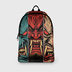 Рюкзак Demons Oni - neuroart, цвет: 3D-принт — фото 2