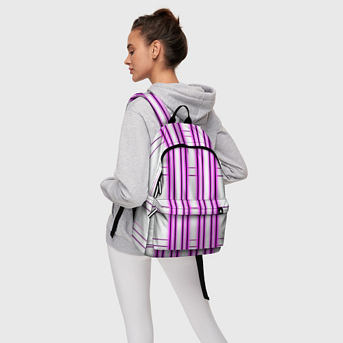 Рюкзак Neon pink / 3D-принт – фото 6