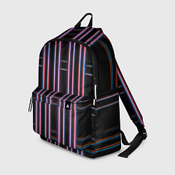 Рюкзак Neon red blue black, цвет: 3D-принт
