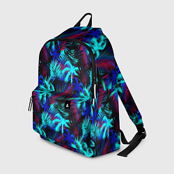 Рюкзак Palm blue light blue, цвет: 3D-принт