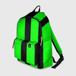Рюкзак Color green black line, цвет: 3D-принт