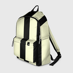 Рюкзак Color black beige line, цвет: 3D-принт