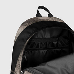 Рюкзак Черно-белая тельняшка текстура, цвет: 3D-принт — фото 2