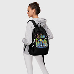 Рюкзак The Beatles, мультяшный стиль, цвет: 3D-принт — фото 2