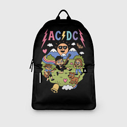 Рюкзак ACDC, мультяшный стиль, цвет: 3D-принт — фото 2