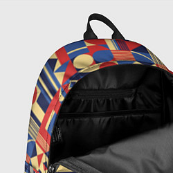 Рюкзак Геометрический карнавал, цвет: 3D-принт — фото 2