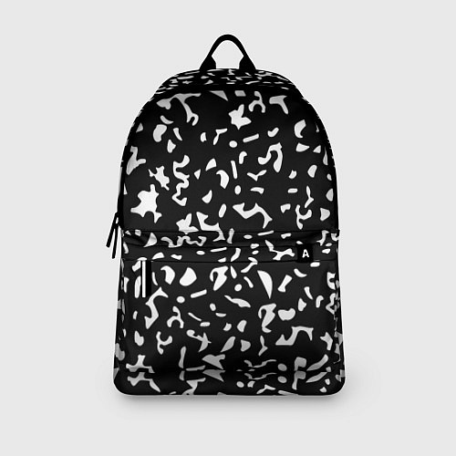 Рюкзак Черный камуфляж / 3D-принт – фото 3