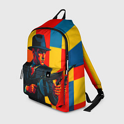 Рюкзак Гангстер поп-арт, цвет: 3D-принт