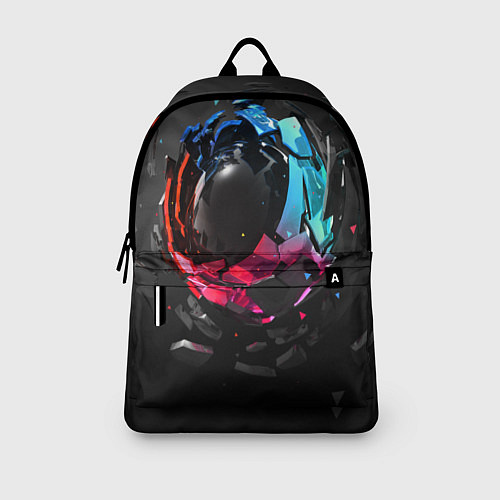 Рюкзак Abstract graphics / 3D-принт – фото 3