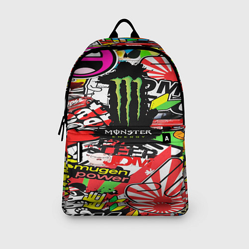 Рюкзак Monster energy steel brend / 3D-принт – фото 3