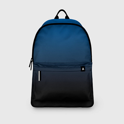 Рюкзак Blue gradient / 3D-принт – фото 3