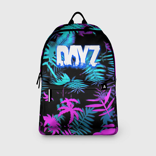 Рюкзак Dayz неоновые тропики / 3D-принт – фото 3