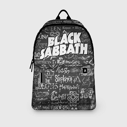 Рюкзак Black Sabbath pattern / 3D-принт – фото 3