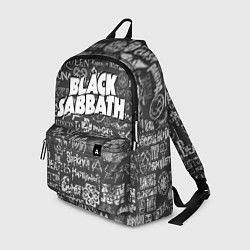 Рюкзак Black Sabbath pattern, цвет: 3D-принт