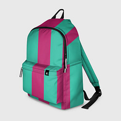 Рюкзак Color turquoise pink, цвет: 3D-принт