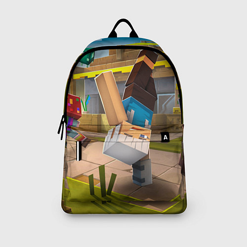 Рюкзак Майнкрафт - вайб / 3D-принт – фото 3