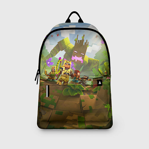 Рюкзак Майнкрафт - чудовище леса / 3D-принт – фото 3