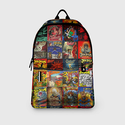 Рюкзак Элизиум - обложки альбомов и песен / 3D-принт – фото 3