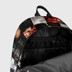 Рюкзак Slipknot - обложки альбомов и песен, цвет: 3D-принт — фото 2