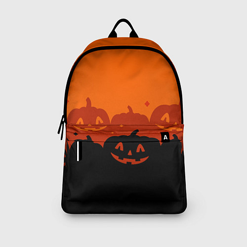 Рюкзак Хэллоуин счастливые тыквы / 3D-принт – фото 3