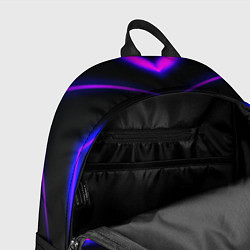 Рюкзак Color black neon neon, цвет: 3D-принт — фото 2