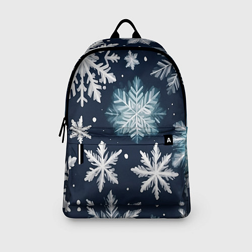Рюкзак Снежное небо / 3D-принт – фото 3