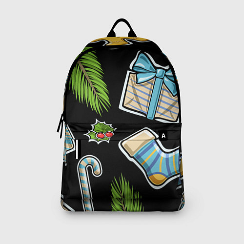 Рюкзак Christmas soul / 3D-принт – фото 3