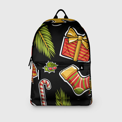 Рюкзак Рождественский вайб / 3D-принт – фото 3