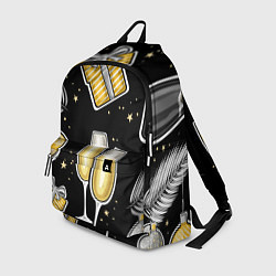 Рюкзак Новогодний вайб, цвет: 3D-принт