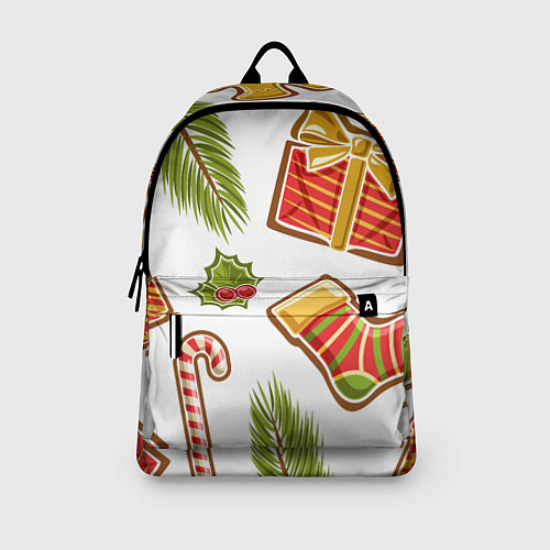 Рюкзак Рождественский вайб / 3D-принт – фото 3