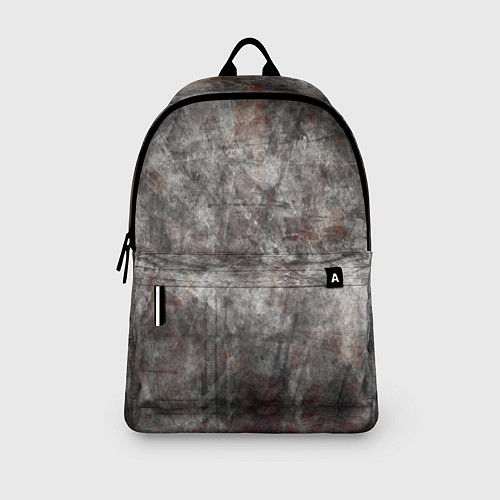 Рюкзак Абстракция - gray stone / 3D-принт – фото 3