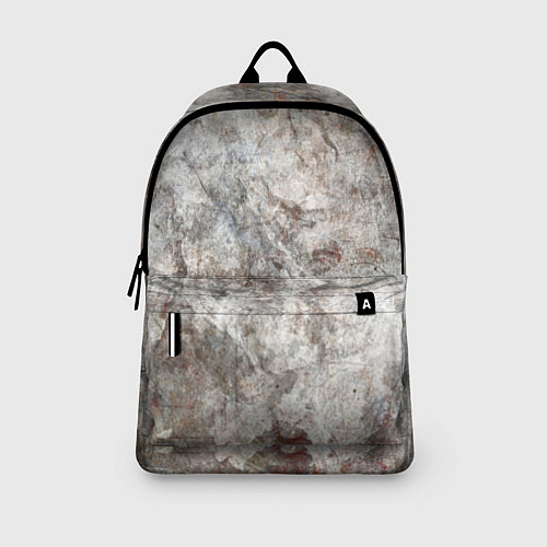 Рюкзак Абстракция - gray limestone / 3D-принт – фото 3