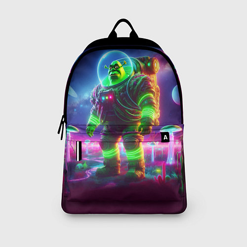 Рюкзак Космонавт Шрук в неоновом скафандре на загадочной / 3D-принт – фото 3